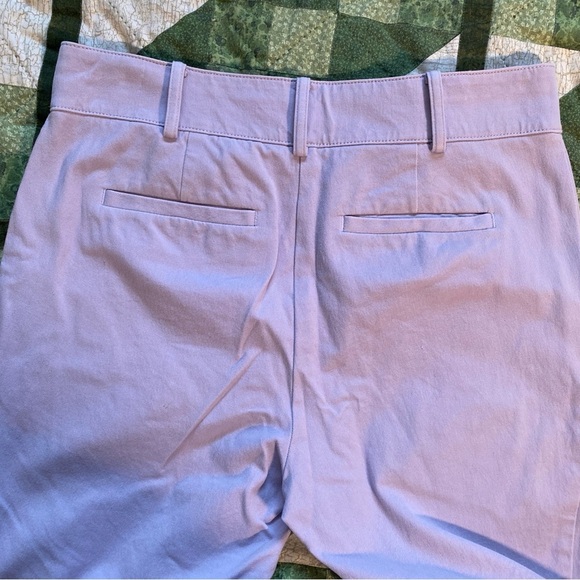 Anthropologie The Essential Slim Trousers Size 2 Light Purple Lilac - Picture 7 of 12